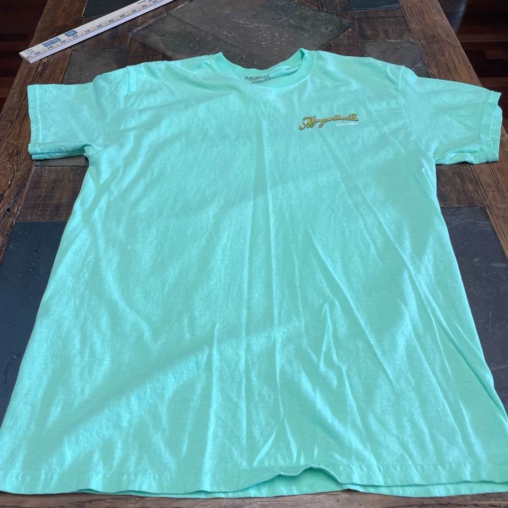 Margaritaville Logo Tee with White Orlando Text